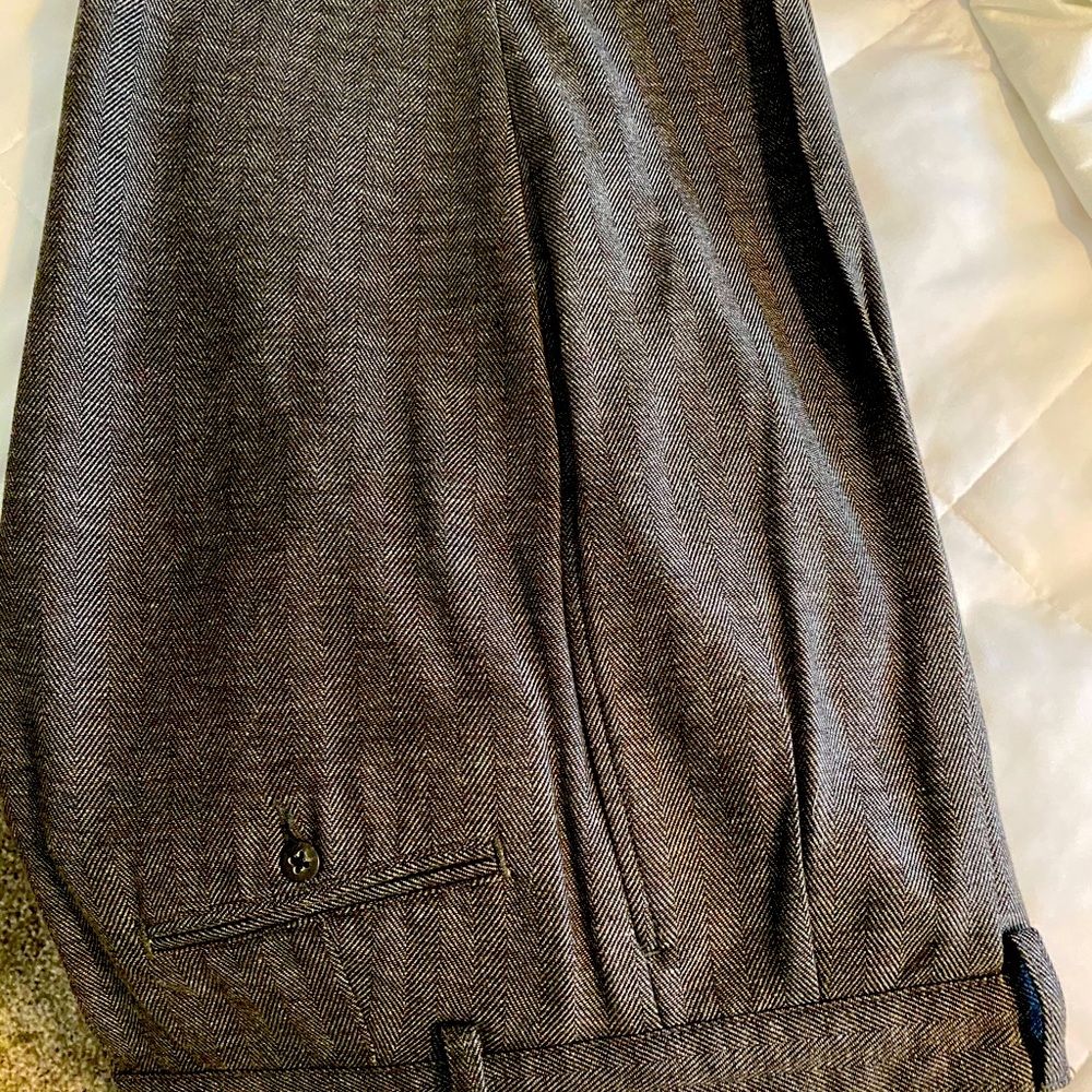 Dress pants grey/brown.34/30
